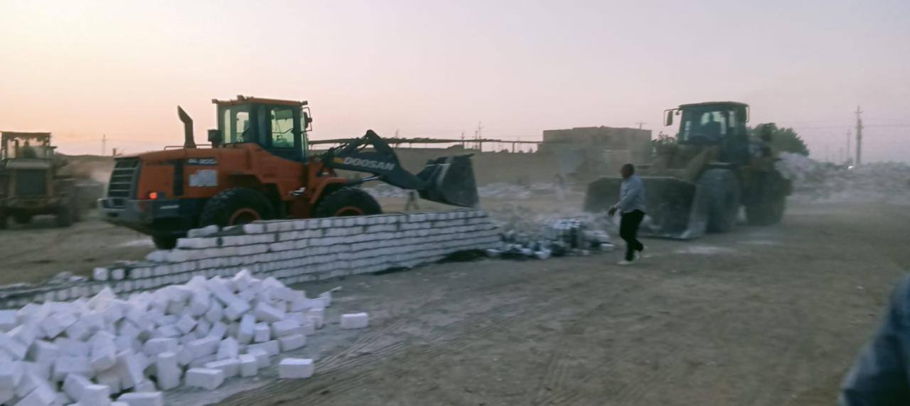 جانب من ازالة التعديات